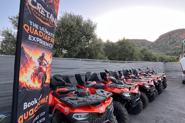 Chania: ATV - Quad Safari Adventure & olive oil tasting