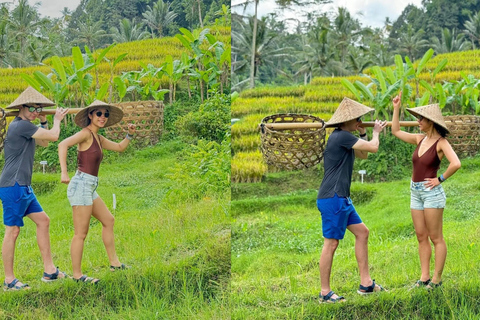 Bali: ATV + Zipline Swing & Sky Bike in Ubud Rice Field ATV Tandem + U Fun Field ULTIMATE Package (All 4 Games)