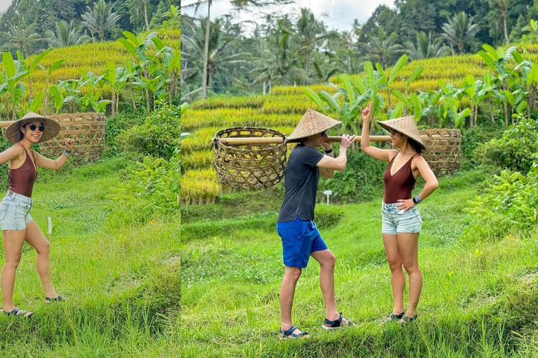 Bali: ATV + Zipline Swing & Sky Bike in Ubud Rice Field ATV Tandem + U Fun Field ULTIMATE Package (All 4 Games)