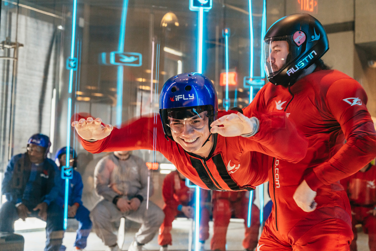 Experiência de primeira viagem iFLY Dallas