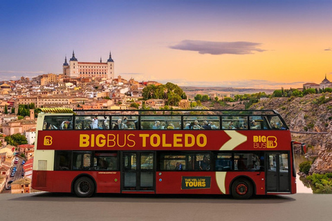 Toledo: Big Bus Hop-on, Hop-off Sightseeing Tour 24-Hour Hop-on, Hop-off Tour, Walking Tour & Cathedral Entry