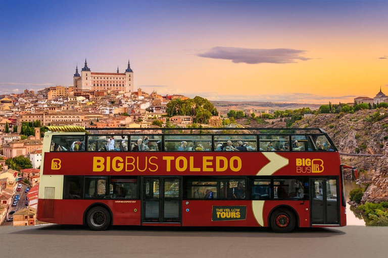 Toledo: Big Bus Hop-on, Hop-off Sightseeing Tour 24-Hour Hop-on, Hop-off Tour, Walking Tour & Cathedral Entry