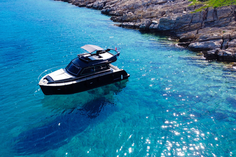 Bodrum: Private Yacht Tour with Lunch for 6 Hours Bodrum Private Yacht Sunset Tour With Dinner For 3 Hour