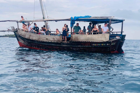 Wasini Dolphin Safari & Kisite Marine Park Dhow Day Trip