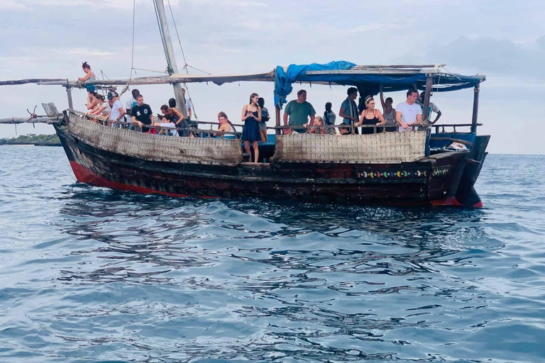 Wasini Dolphin Safari & Kisite Marine Park Dhow Day Trip