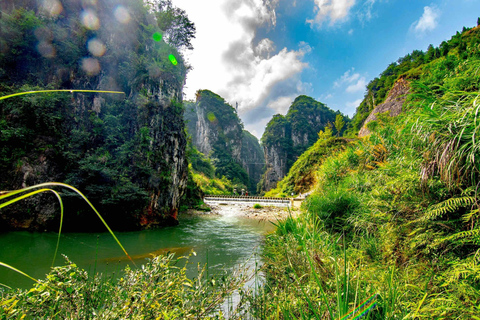 Hunan: Huayuan County Gu Miao River Grand Canyon Ticket