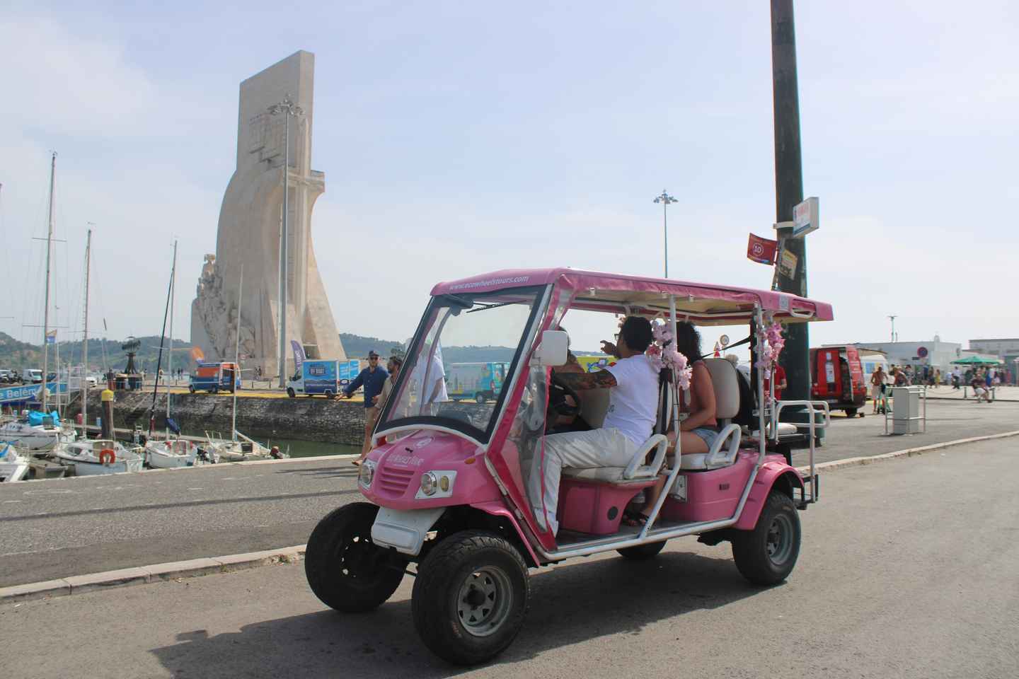 Lisbon : Private Trip by Electric Quad & Tuk Tuk