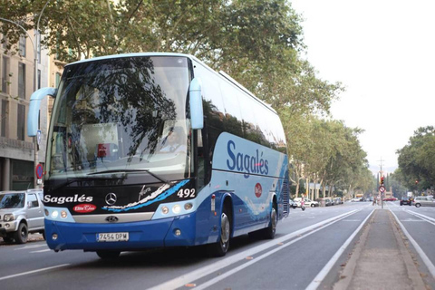 Girona: Girona Airport Bus Transfer from/to Barcelona CenterOne-Way Transfer from Barcelona Center to Girona Airport