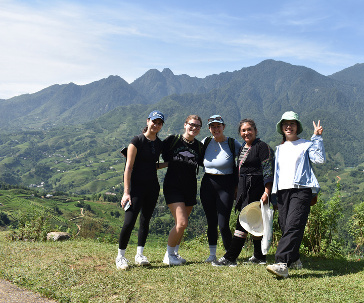 From Sapa: 1-Day Trekking through Terraces Rice Fields