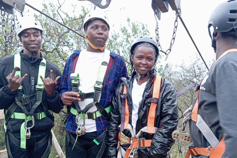Ngong hills:, hiking and zip lining with Brian in Nairobi