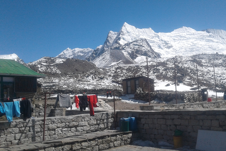 EBC Trek en vlieg terug per helikopter