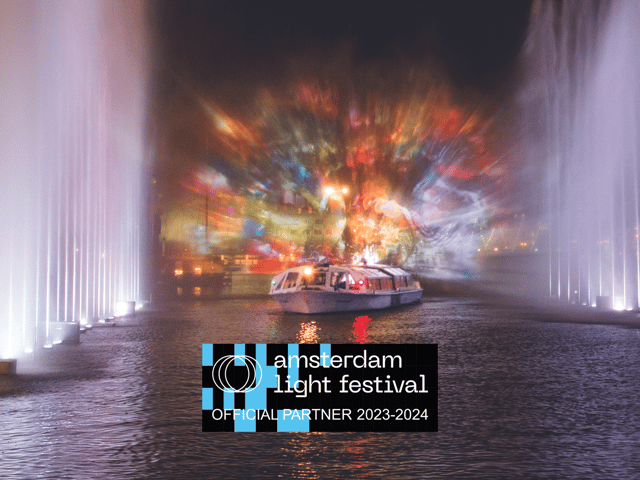 Amsterdam: Light Festival Canal Cruise with Audio