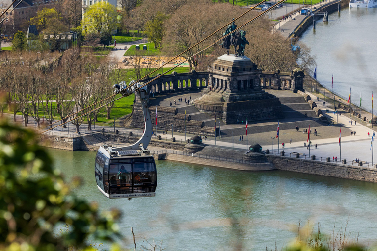 Koblenz: Cable Car Tickets with Optional Entry to Ehrenbreitstein Castle Combo ticket: Cable car & Ehrenbreitstein Fortress