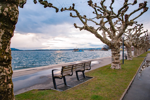 Passeio pelo centro da cidade e almoço, passeio de barco, Museu Lindt, teleférico