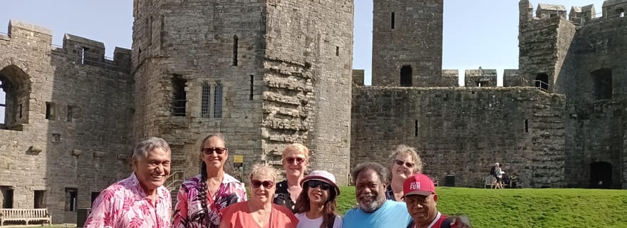 Holyhead : visite guidée du château de Caernarfon avec billet d'entrée