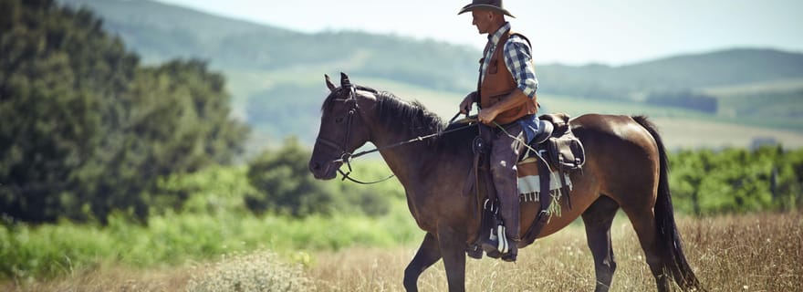Jarabacoa : balade à cheval jusqu'à la cascade de Salto Baiguate