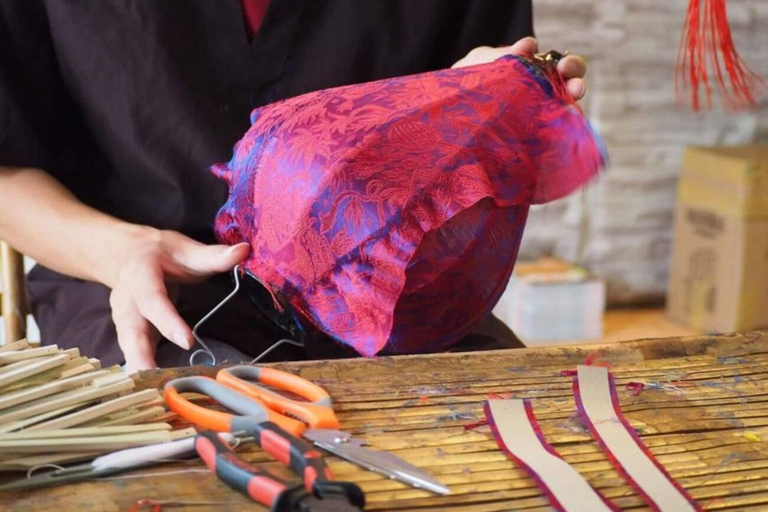 Hoi An: Foldable Lantern Making class with Local Family