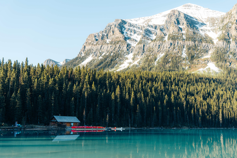 Moraine Lake Sunrise & Lake Louise Golden Hour Experience