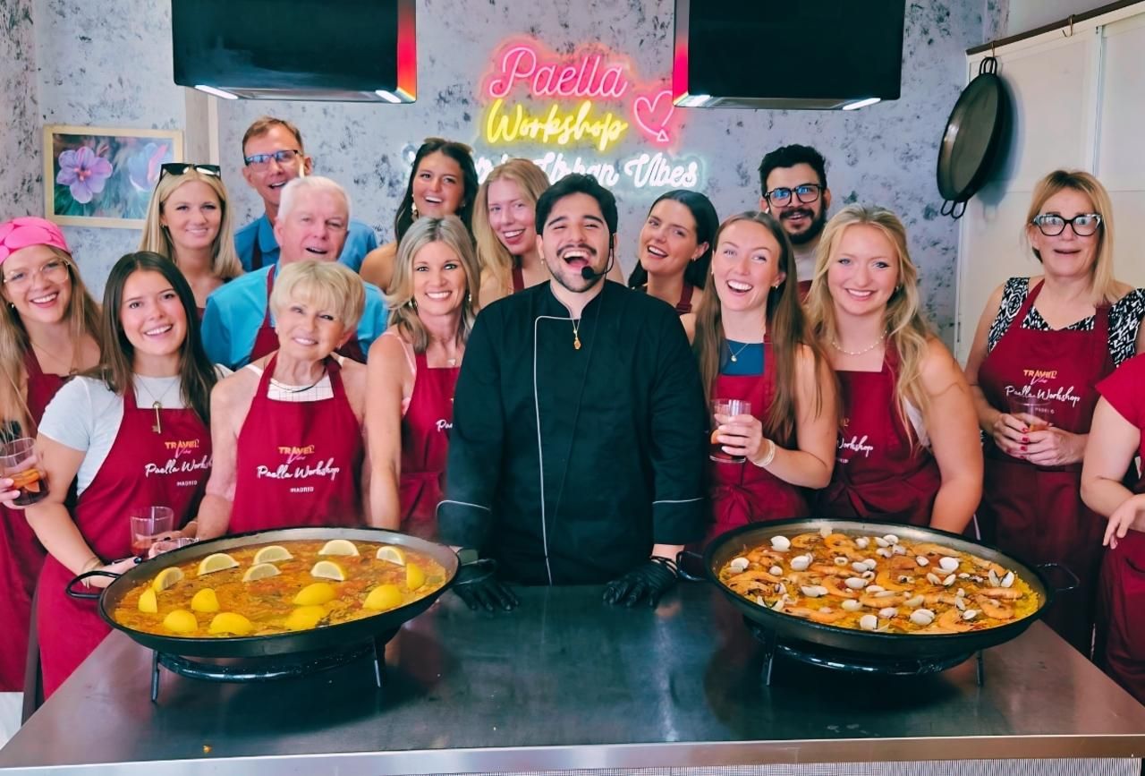 Madrid: Paella- und Sangria-Workshop im Stadtzentrum