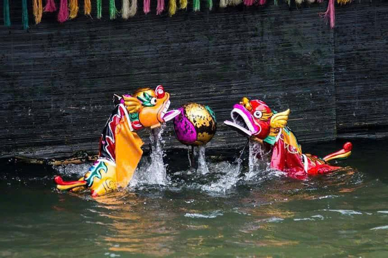 Hanoi: Thang Long Water Puppet Show Tickets VIP 2nd Class Rows 7-11 Express Pass
