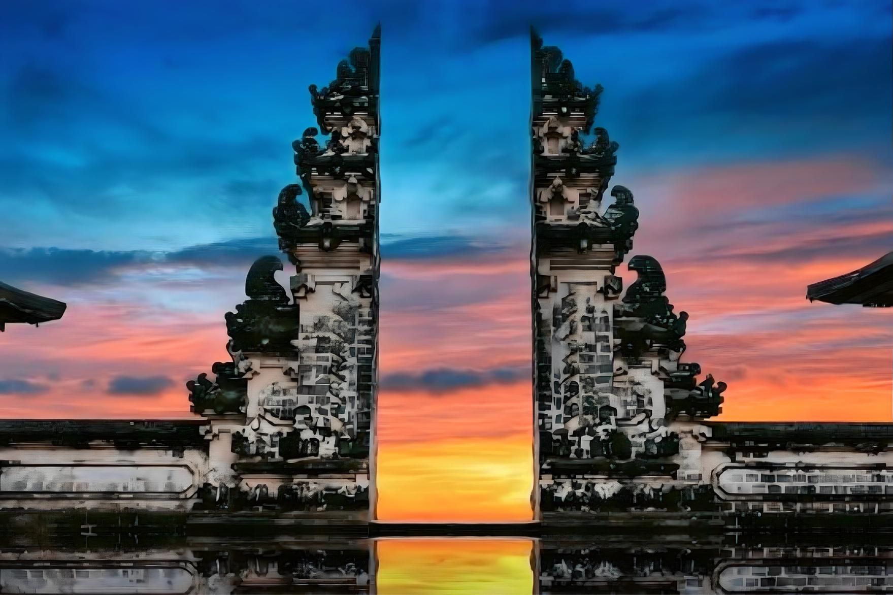 Tour durch Ostbali: Lempuyang, Tirta Gangga & Wasserfall