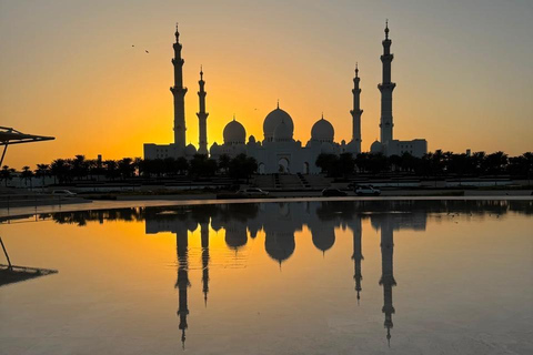 Abu Dhabi:Sheikh Zayed Grand Mosque Tour with Sunrise option Dubai:Abudhabi Grand Mosque Premium Tour With Audio Guide