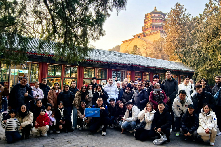 Beijing:Summer Palace & Mutianyu Gt Wall Bus Trip, w/Tickets