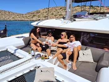 Heraklion Luxe Catamaran naar Dia – Chef-kok Lunch & Open Bar