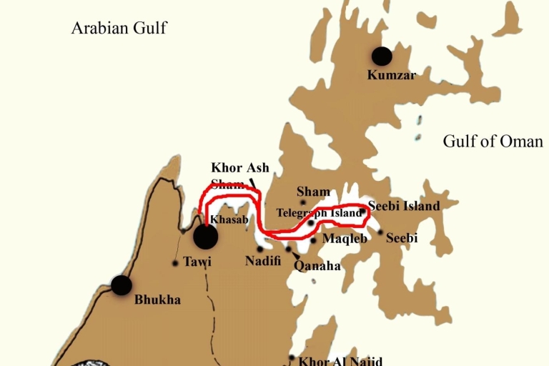 Norwegen von Arabai |Kasab Oman| Telegraph Island| Dhow CruiseDubai nach Norwegen von Arabai | KHASAB | Telegraph Island |Oman