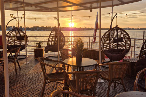 Romantic 1-Hour Sunset Cruise for 2 with Cocktails | Riga