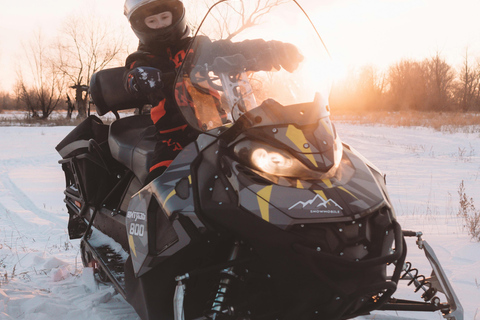 Riga: Snowmobile Adventure with Transfer