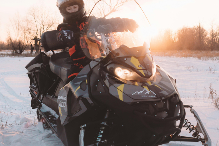 Riga: Snowmobile Adventure with Transfer