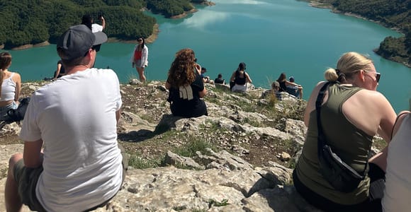 Tirana/Durrës: Bovilla Lake View Point With VAN (No-Hiking)