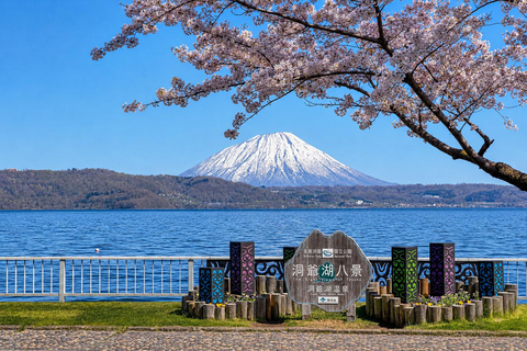 Sapporo: Private Summer Getaway to Lake Shikotsu & Lake Toya Shikotsu, Toya & Noboribetsu | Up to 9 Guests