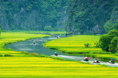 From Hanoi: Ninh Binh, Hoa Lu, Tam Coc and Mua cave Private tour: Hoa Lu, Tam Coc and Mua Cave