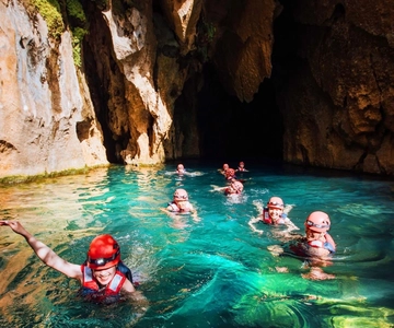 Fra Phong Nha: Utforsk Cave E - Survival Valley hele dagen