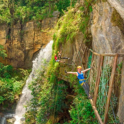 San Gil: Extreme Full Day at Xplorer Park and Visit to its Vantage Points!