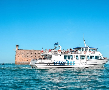 Ile d'Oléron - Boyardville: passeio de barco até Fort Boyard 1h00