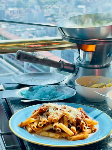 Mexico City: Dine at Bellini Revolving Restaurant 360º Views