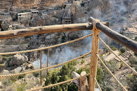 Transfert privé : Mascate ou aéroport à Jebel Akhdar/Shams