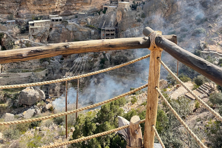 Transfert privé : Mascate ou aéroport à Jebel Akhdar/Shams