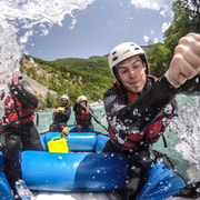 Excursión de rafting por el río Cetina con traslado desde Split