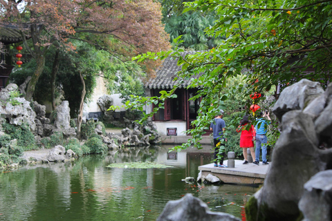 From Shanghai: Tongli Water Town & Master of Nets Garden Tickerts + Transfer(NO Guide)