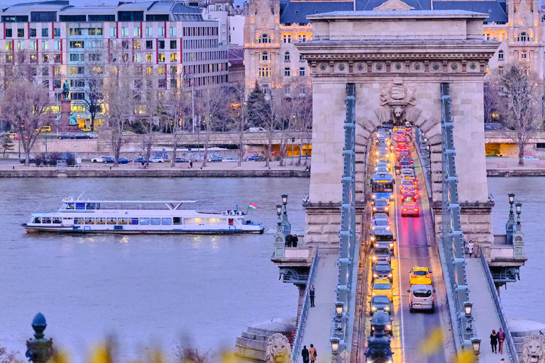 Budapest: Daytime Hop-on Hop-off Cruise with Welcome Drink Budapest: Daytime Hop - on Cruise
