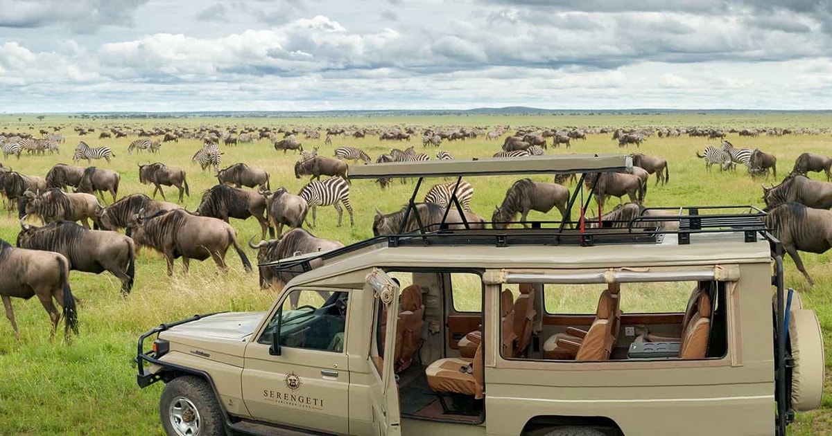 Tage Lake Manyara Ngorongoro Krater Safari Mit Einem X Jeep