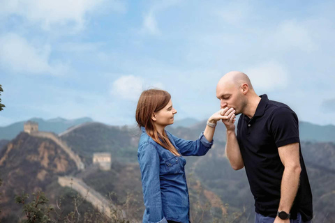 Beijing: Great Wall Photoshoot at Sunrise or Sunset Jinshanling: Professional Photographer Shoot Only