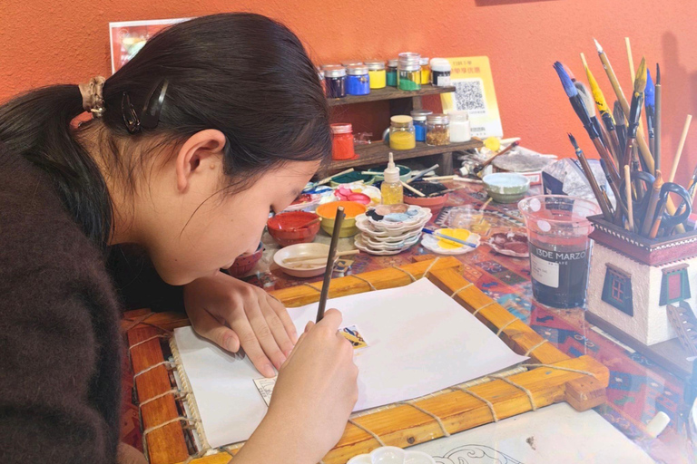 Shanghai: Thangka Art Experience Create Your Own Masterpiece