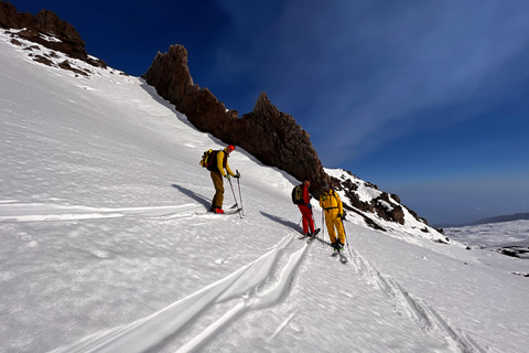 Mount Etna: Ski Mountaineering Experience with Guide