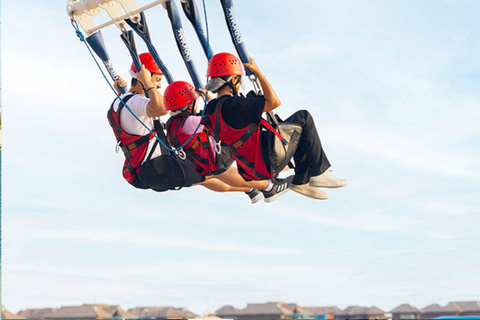 Skyline Soar Qatar: Guided Zipline Adventure with Insights