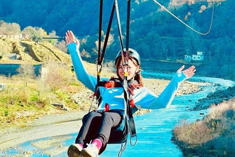 Tirana: Petrela Castle, ATV, Zipline, and Wine Tasting Tour